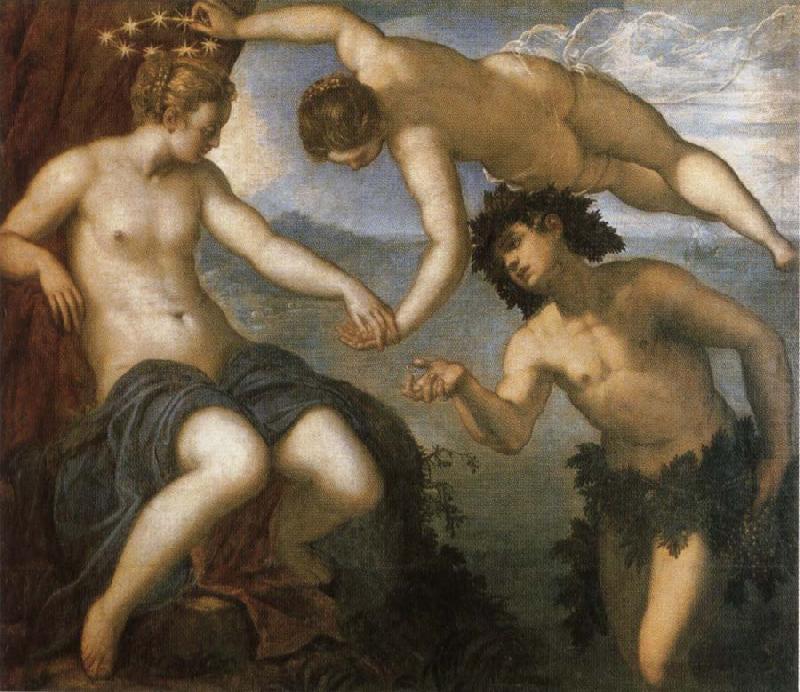 Jacopo Tintoretto Bacchus and Ariadne china oil painting image